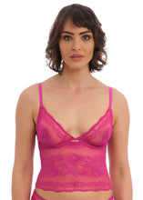 Load image into Gallery viewer, Wacoal Ravissant Bralette (Black, Delicacy, Orchid flower)

