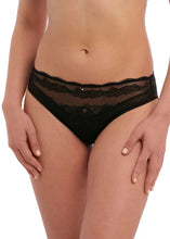 Load image into Gallery viewer, Wacoal Ravissant Brief (Black, Orchid flower, Delicacy)
