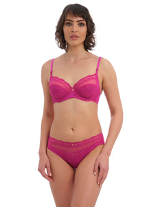 Wacoal Ravissant Brief (Black, Orchid flower, Delicacy)