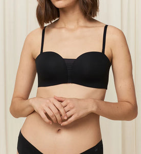 Triumph Flex Smart STRAPLESS  Bra  -  Black