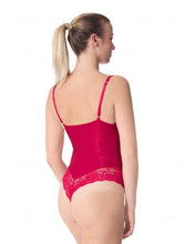 Load image into Gallery viewer, Arianne Bodysuit Stacy Thong Cut (Red)
