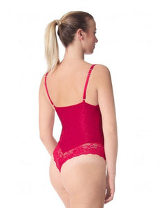 Arianne Bodysuit Stacy Thong Cut (Red)