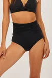 Load image into Gallery viewer, Moontide M7240CN High Waist Gathered Bikini Bottom BLACK
