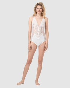 Oh!Zuza Lace Bodysuit (Black) (White)