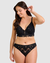 Load image into Gallery viewer, Sans Complexe Arum Underwired Longline Lace Bustier Bra
