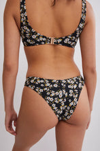 Load image into Gallery viewer, Piha Ring Trim High Leg Bikini Pant MYO (Black)
