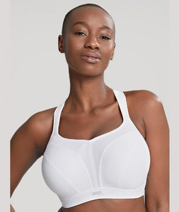 Panache Sports Underwired Sports  Bra   - White