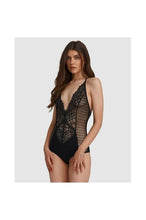 Load image into Gallery viewer, Oh!Zuza Lace Bodysuit (Black) (White)
