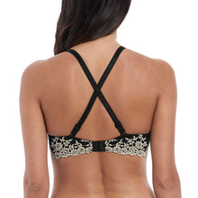Load image into Gallery viewer, Wacoal Embrace Lace Plunge Underwire Bra  -  Black / Ivory
